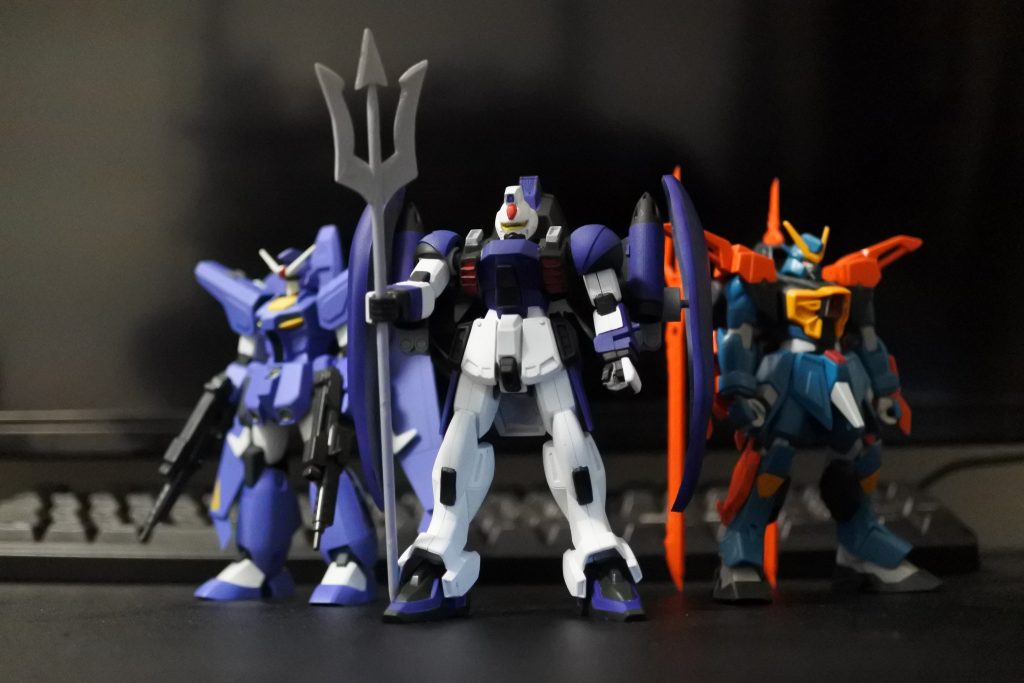 例によって手抜きですが、ホビーマガジンの作例以外に全く見たことがないので、手元にあると物凄く新鮮に感じます。