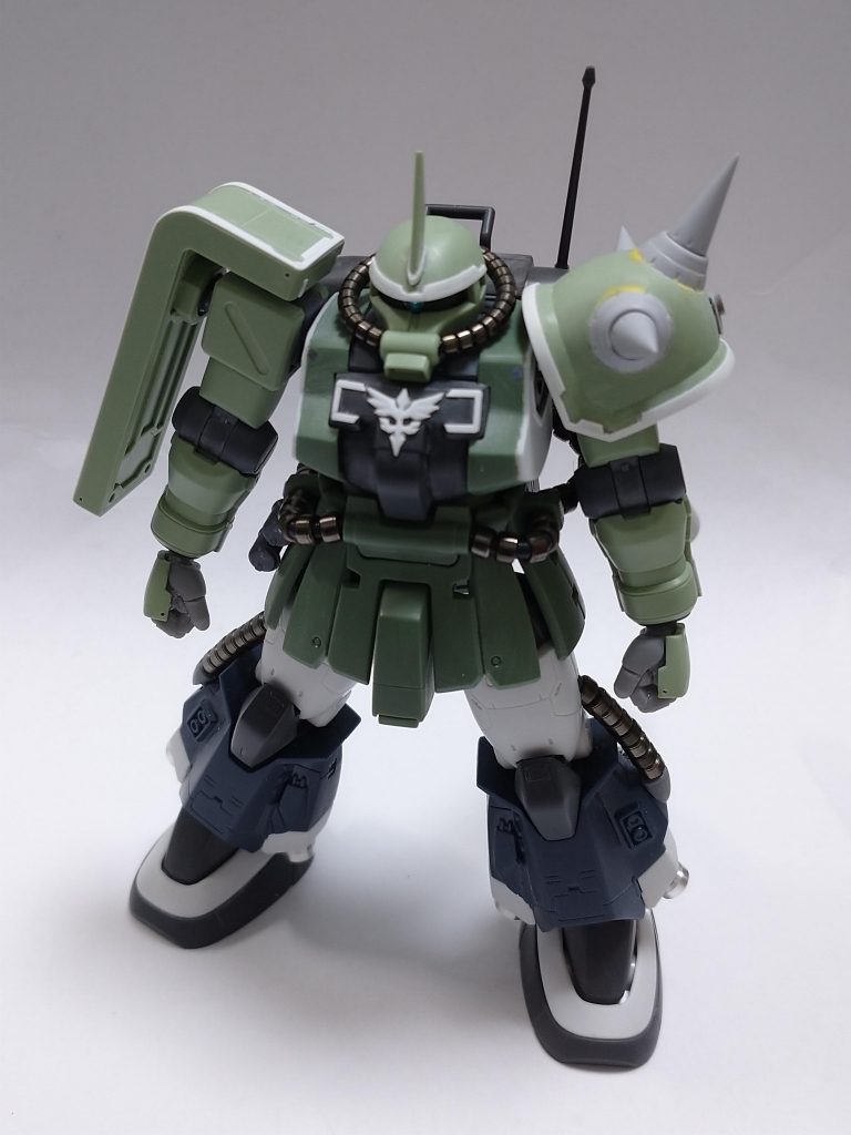 塗装前の状態でディテールアップ等は控えめにしています。