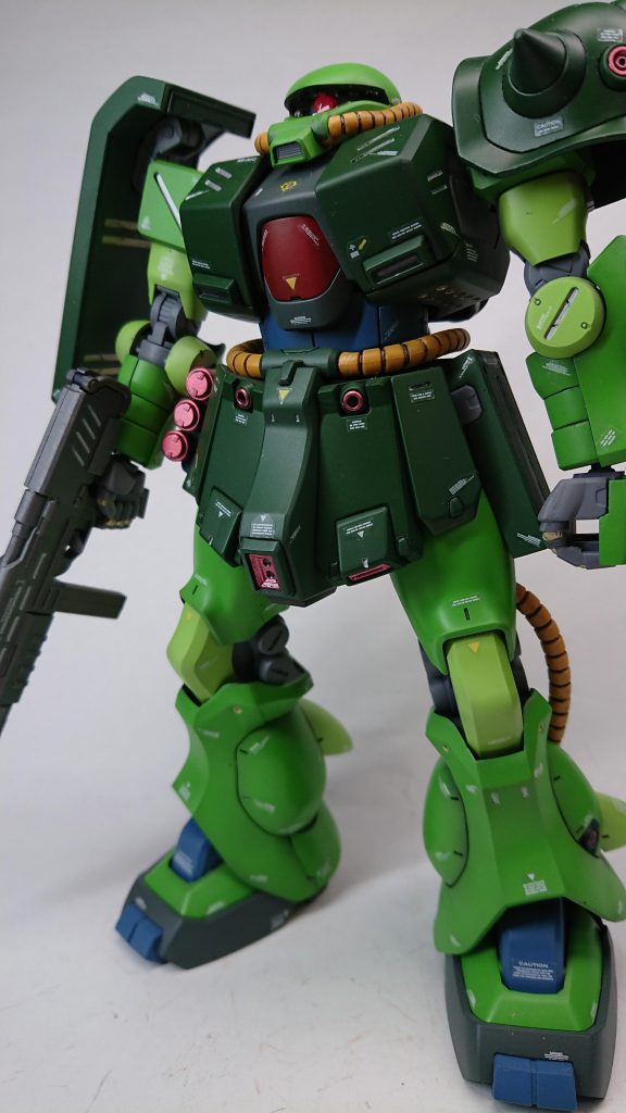 エッジ出しとヒケ処理をしたくらいで本体はキットのままです。