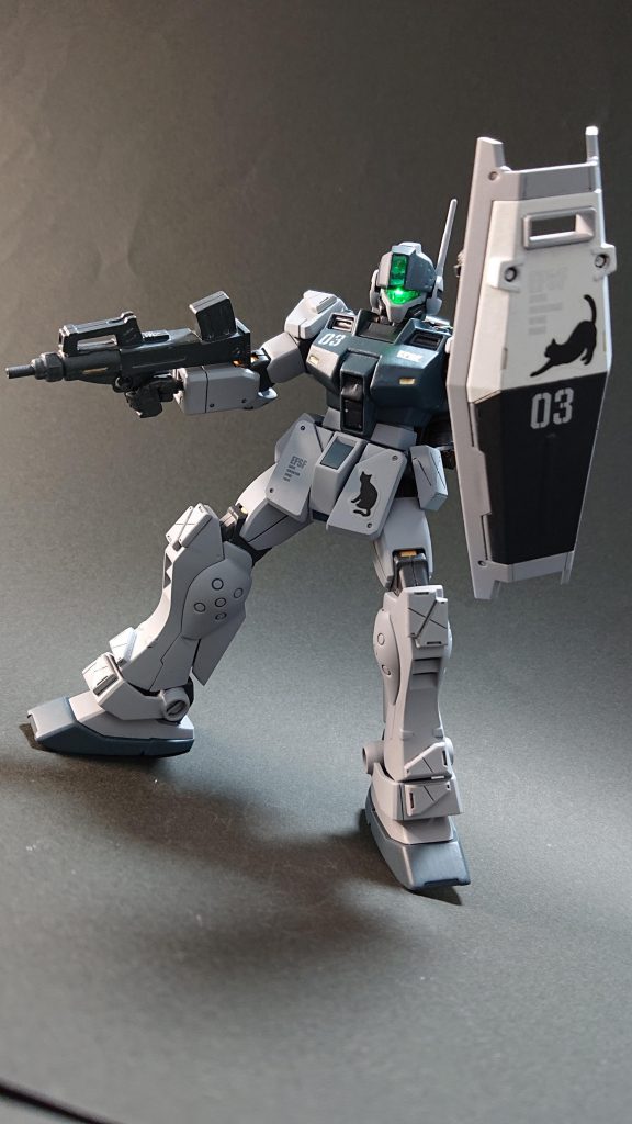 パージ可能な追加装甲を全て外したノーマル状態です。