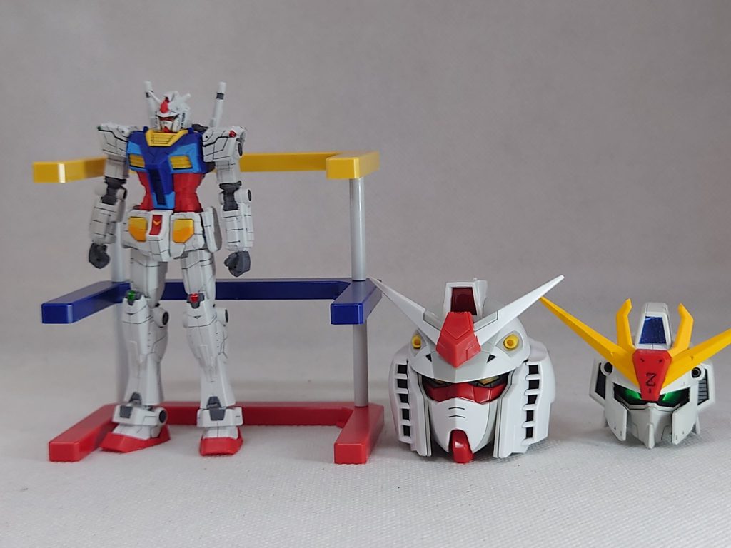 頭ができました、CSのZガンダムよりでかい…