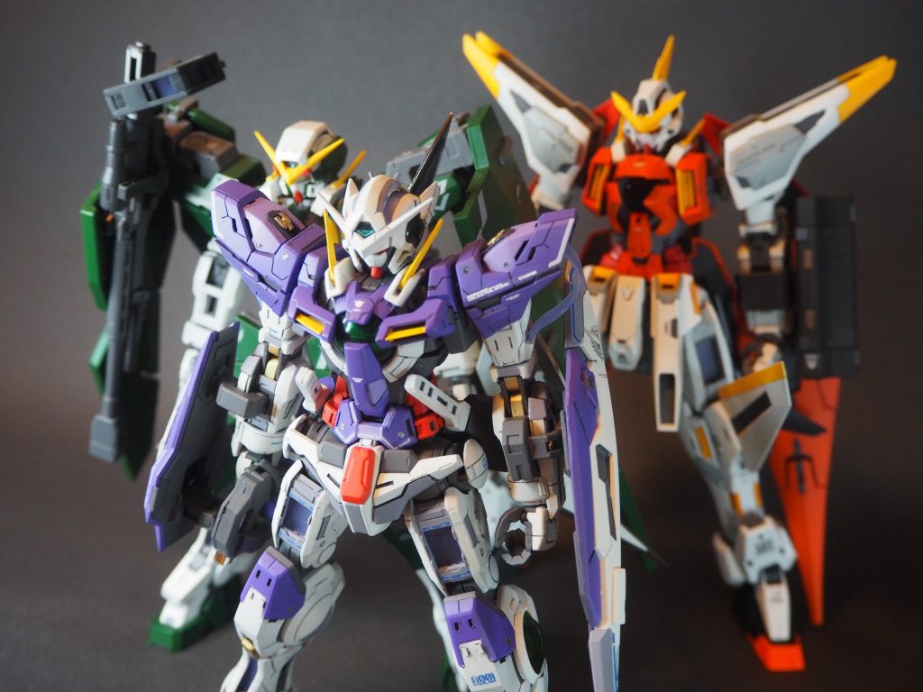 ヴァーチェはまだ製作中なので、完成済の3体で！！ご覧頂きありがとうございます！！