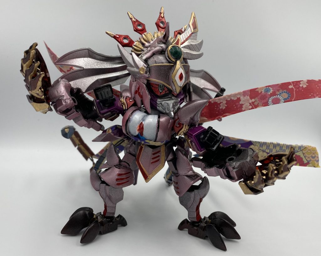 合体。このギミックありきでデザイン練ってました。