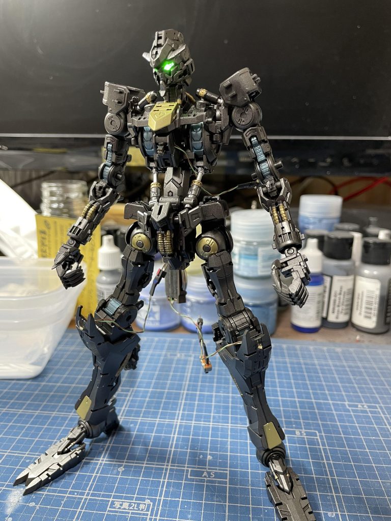 フレームのみ。中もこだわって塗りましたよ。