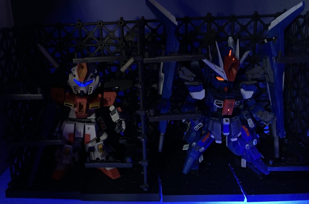 この二つでブラックライトでの発光を試せて良かったです。