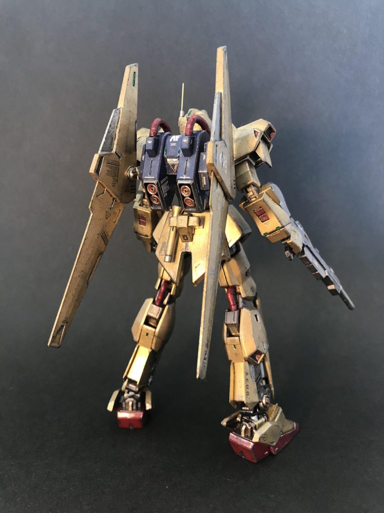 動力パイプもスプリングに変えてみました！