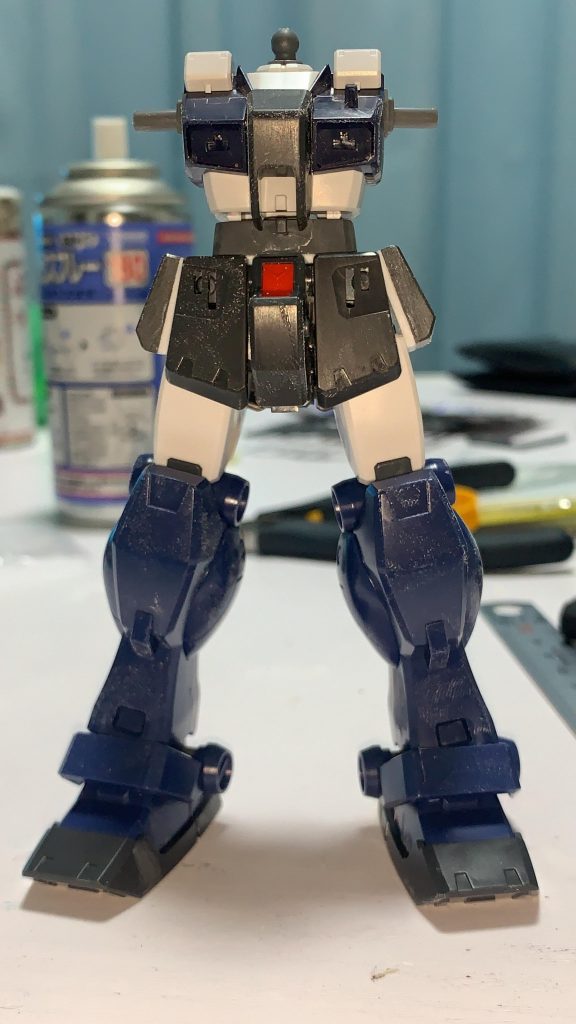 ジムⅡの太ももを移植させました。