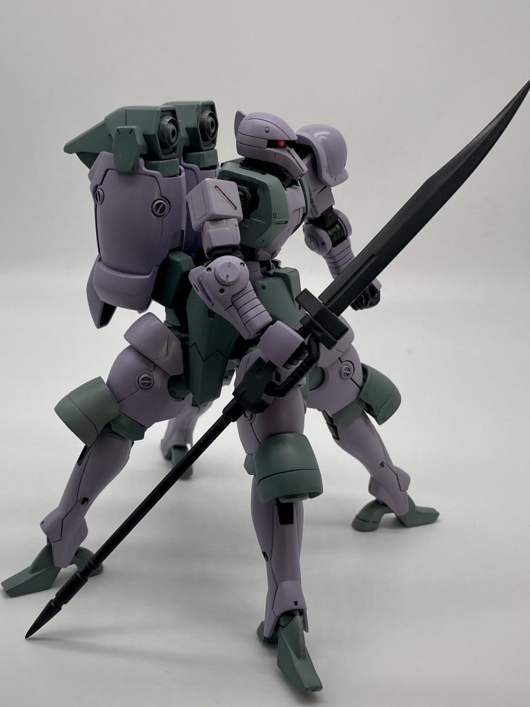 一年前にガンダムベースで買ったウエポンセットをついに使う時がきたー！ヒートナギナタ