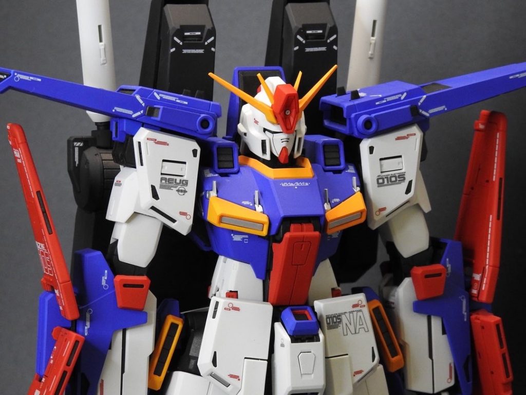 強化型ZZガンダムVer.KA–5枚目/制作者：@kento913