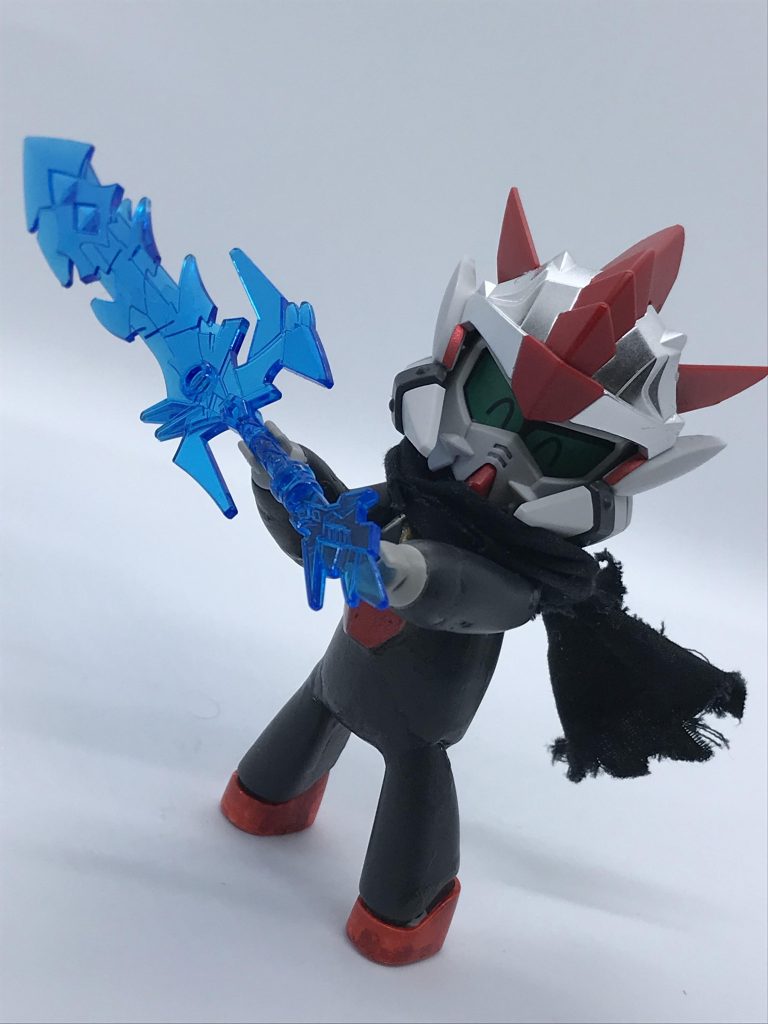 必殺技はバトル中に一度だけ使用できる「雷龍剣召喚」。未来の自分の力を借りて攻撃だ!とてもつよい。