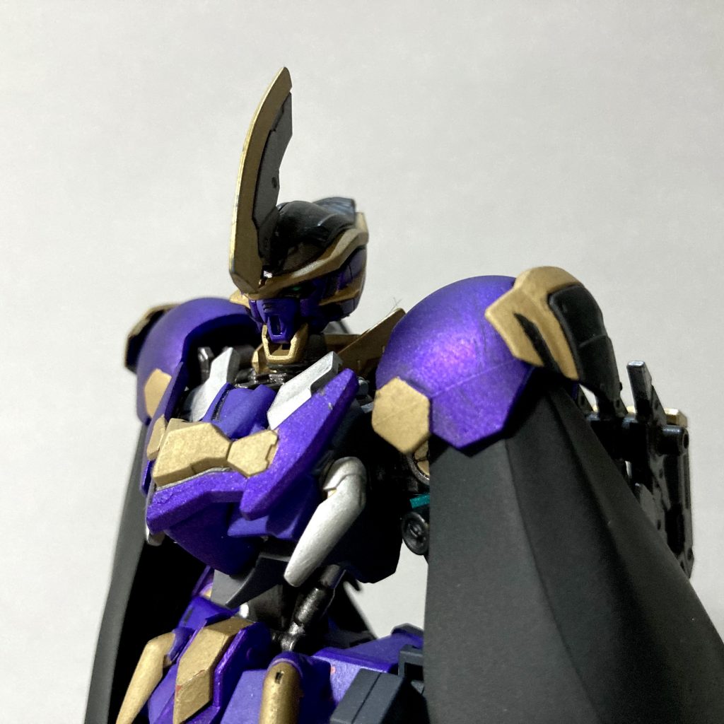 最期までありがとうございました。マント状態と取ったあとでの戦い方と装甲の左右と二重のギャップができてたら嬉しいです!