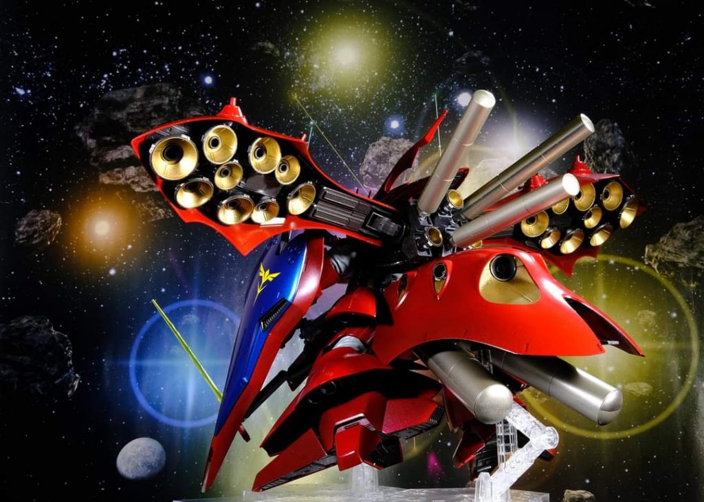 バーニアはゴールド、プロペラントタンクはチタンゴールド