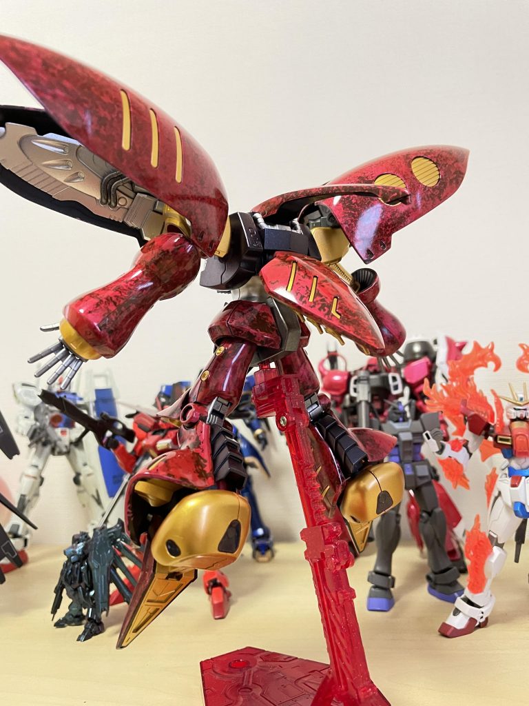 やっぱりキャンディ塗装って難しいですね…