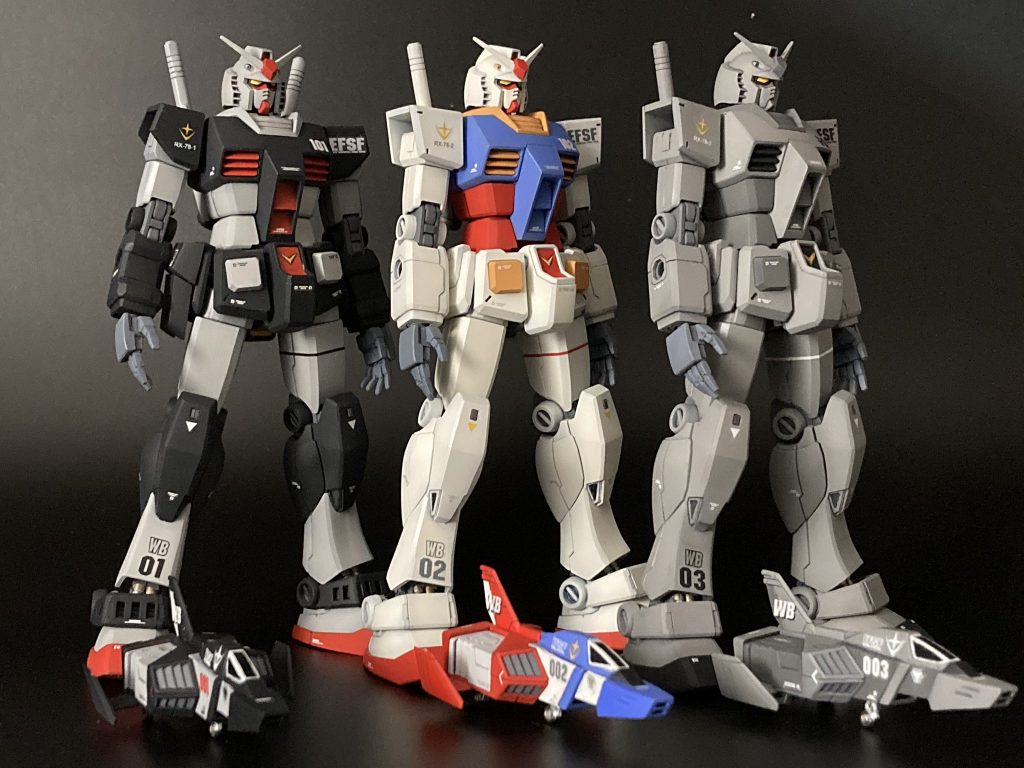 三機揃うと、我ながら感動です。アナザーから入った人や若いファンは、この感覚がわかるのだろうか。