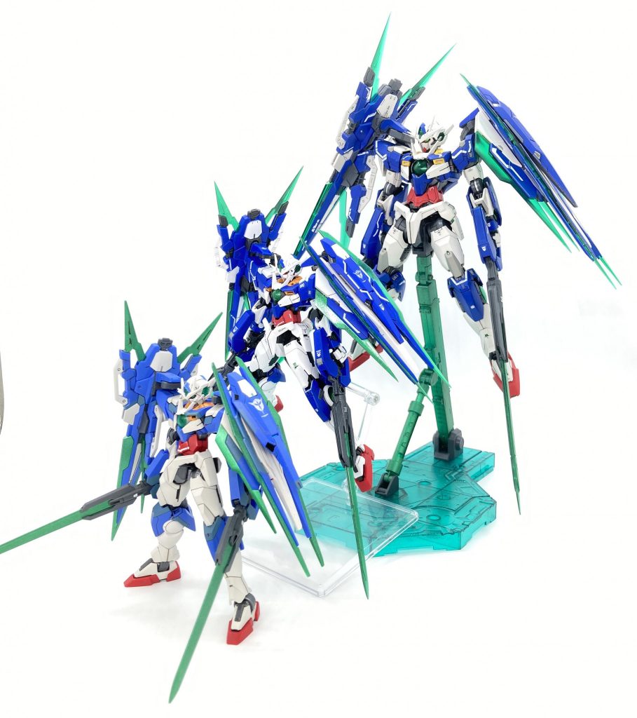 過去作フルセイバー HG(  https://gumpla.jp/hg/624590 )、MG( https://gumpla.jp/mg/624562 )と。