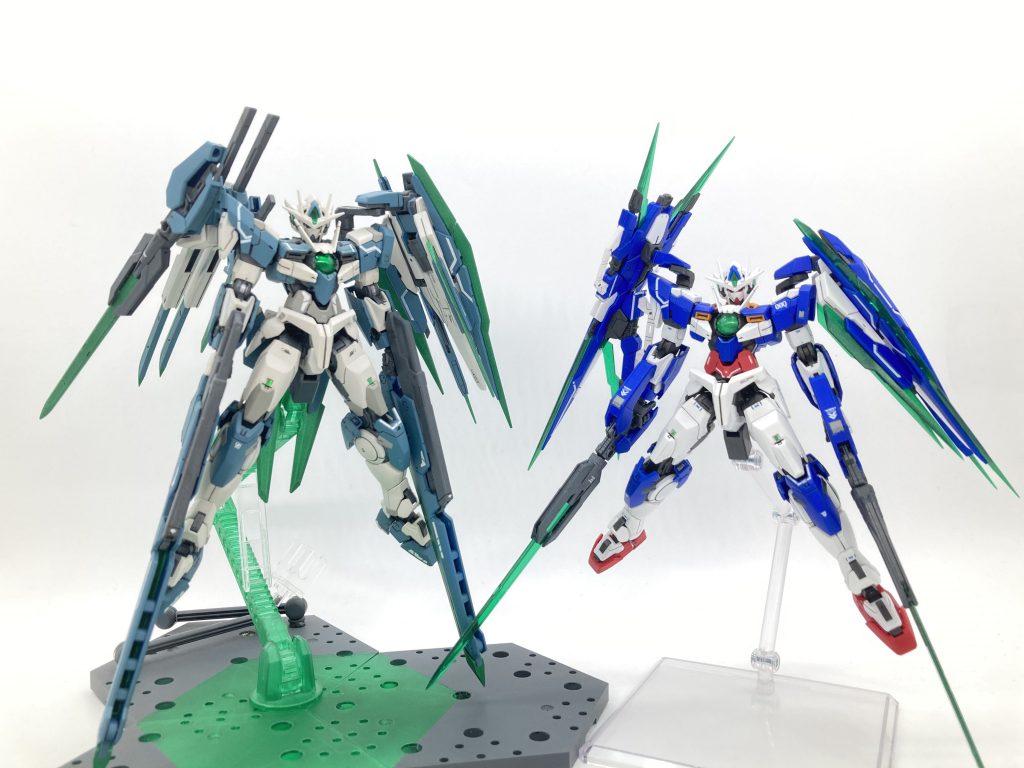 過去作のRG ダブルオークアンタ