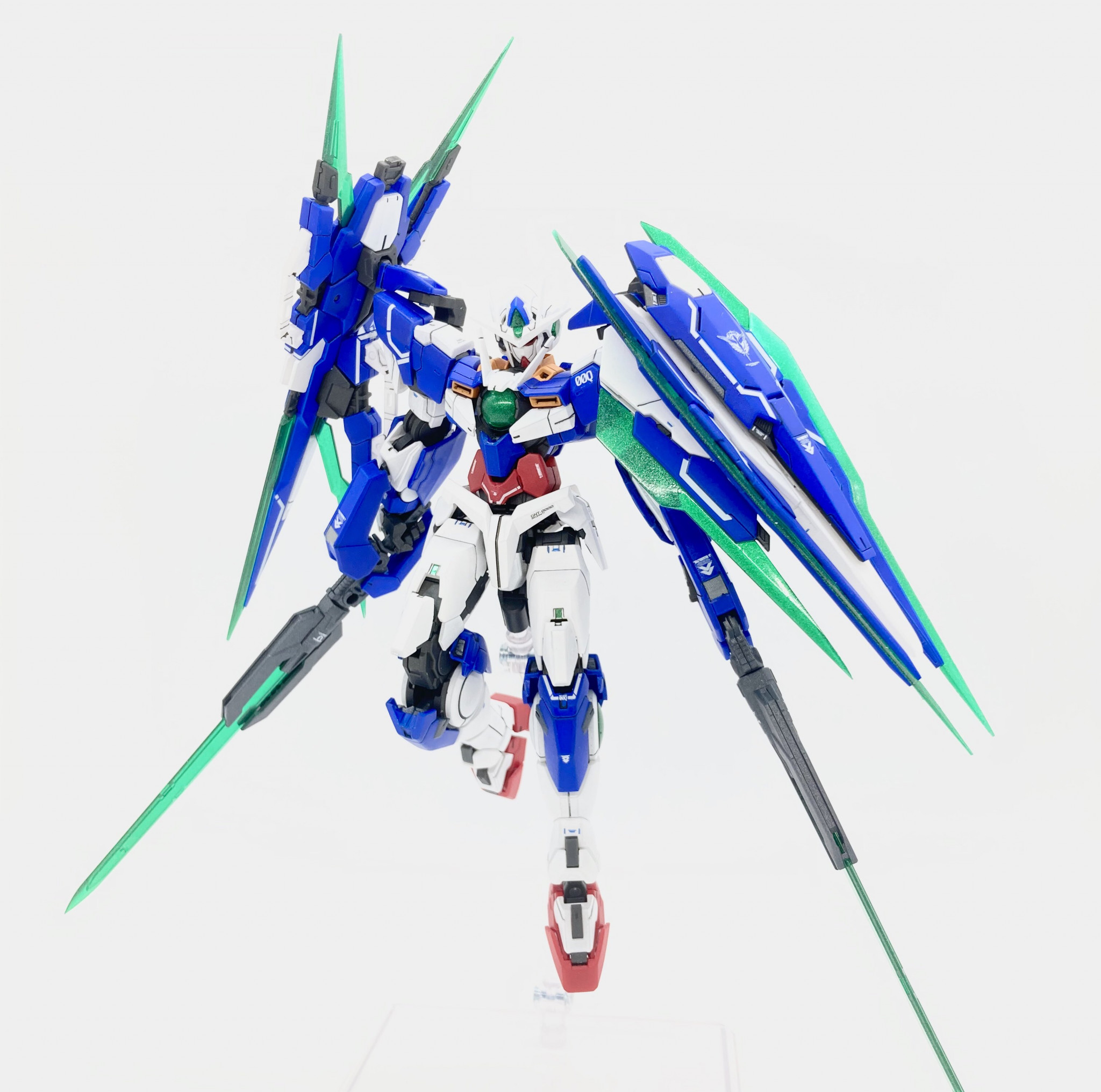 RG ダブルオークアンタ フルセイバー｜すいさんのガンプラ作品｜GUNSTA 