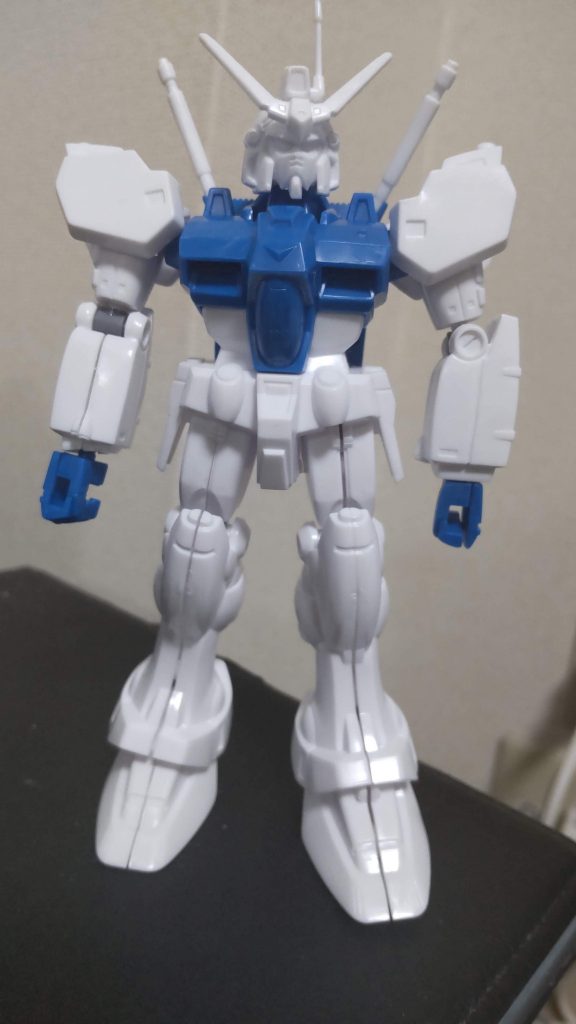 手を加えていない素組の状態です。