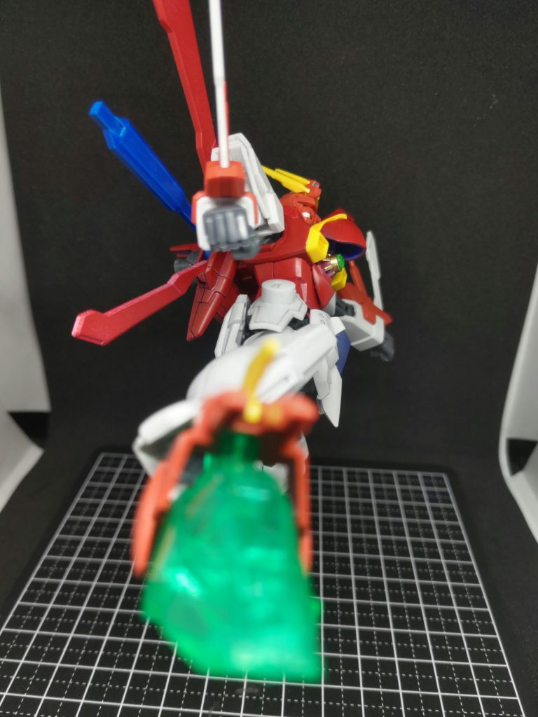 ブレイジングキック❗️正面