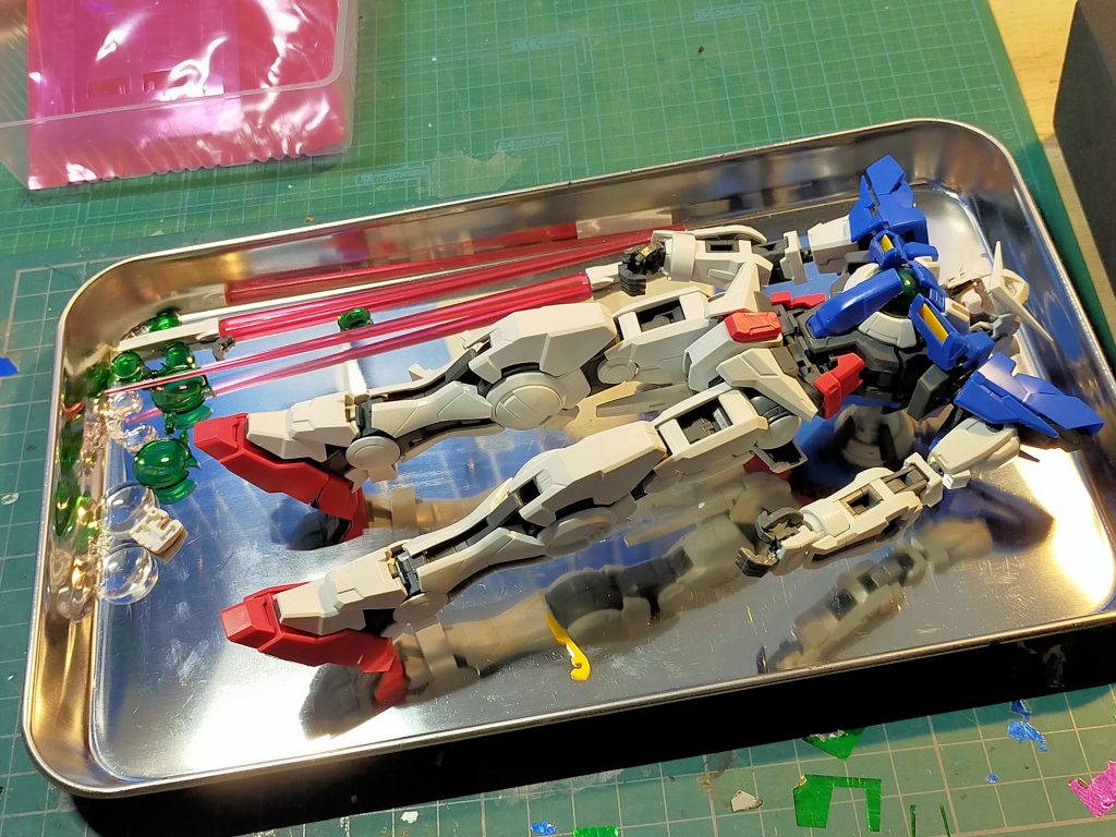 素組で充分なカッコよさ!今回は色々ポーズいじりするつもりが無かったので武装は作りませんでした。最後まで閲覧ありがとうございました。