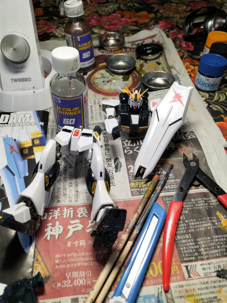 いつも、こんな感じで、塗装しております。