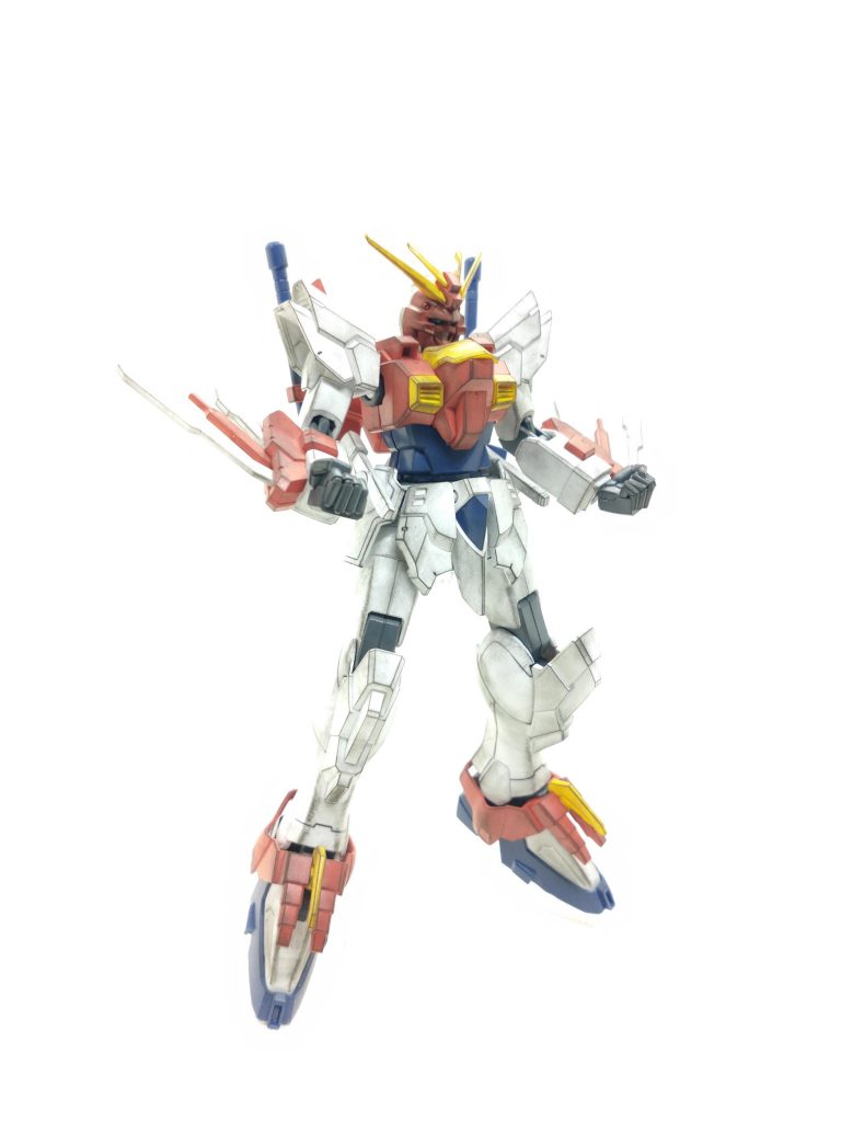 ブレイジングガンダム–4枚目/制作者：かえる