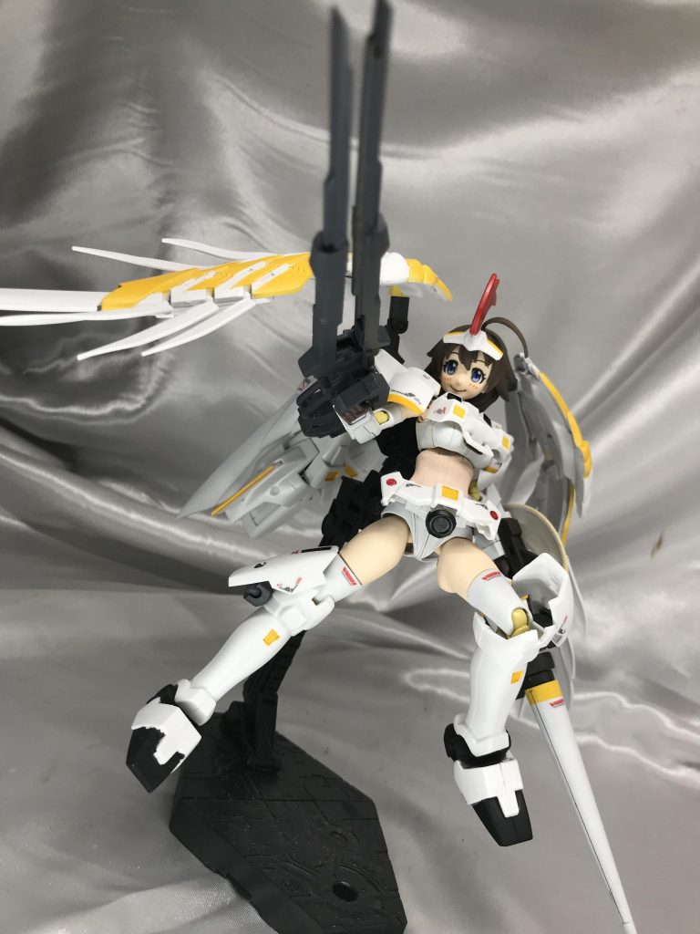 武器はメガカノン。ドーバーガンもあるのですが、こちらが好みなので持たせています。