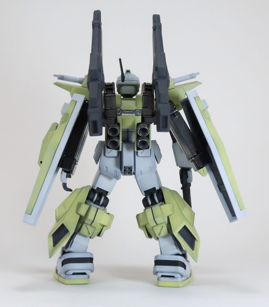 バーニアのメッキ調塗装がけっこううまくできました。