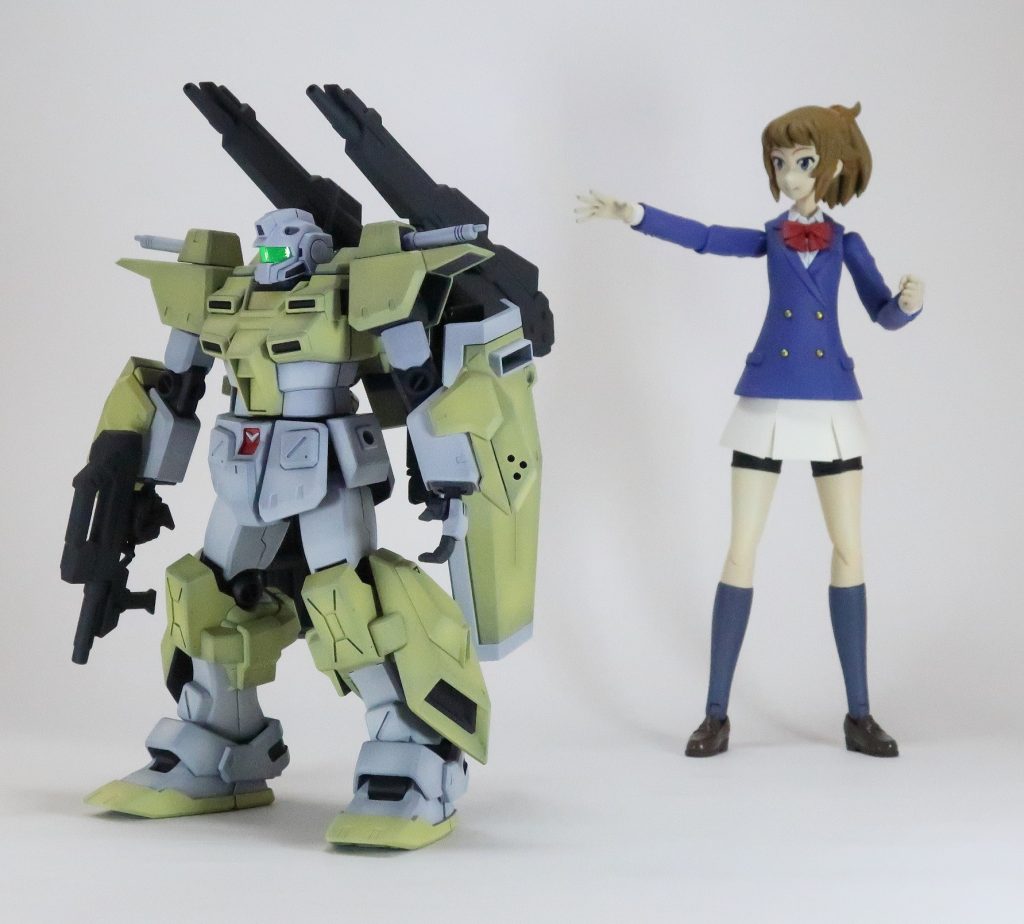 ｢ホシノフミナ、パワードジムカーディガン　行きます！｣この並びが見たくて作ったようなものです。フミナはこちらからどうぞhttps://gumpla.jp/other/886166