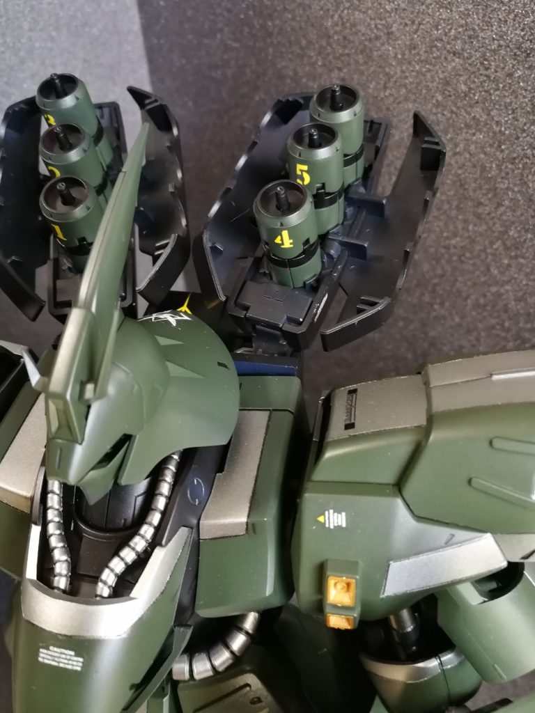 ファンネルに黄色の番号を付けて目立たせた所が気に入ってます。