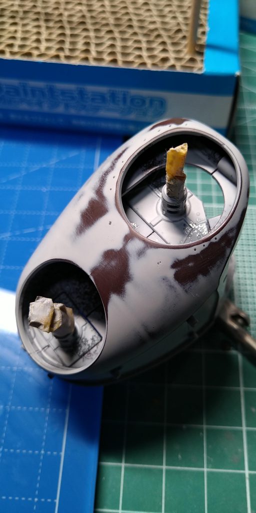 胴体合わせ目消し