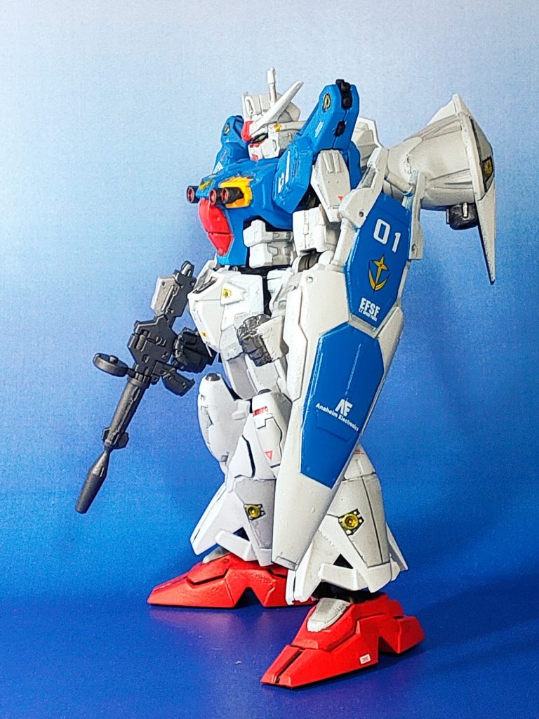 Gフレーム ガンダム試作1号機 フルバーニアン 全塗装–2枚目/制作者：tsuttii218