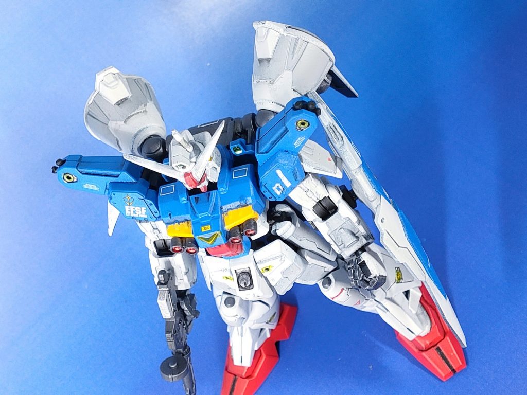 Gフレーム ガンダム試作1号機 フルバーニアン 全塗装–4枚目/制作者：tsuttii218