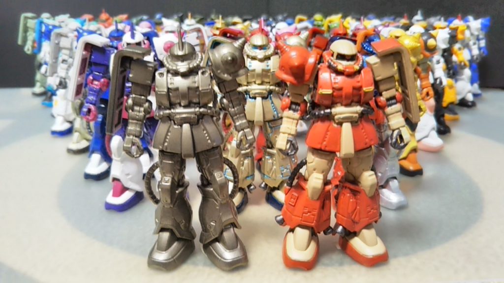 ガシャプラ使用😁