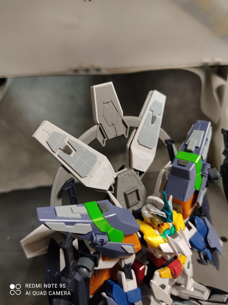 各部ディテールアップ椎茸も両肩、背部、膝裏も仕込んでいます