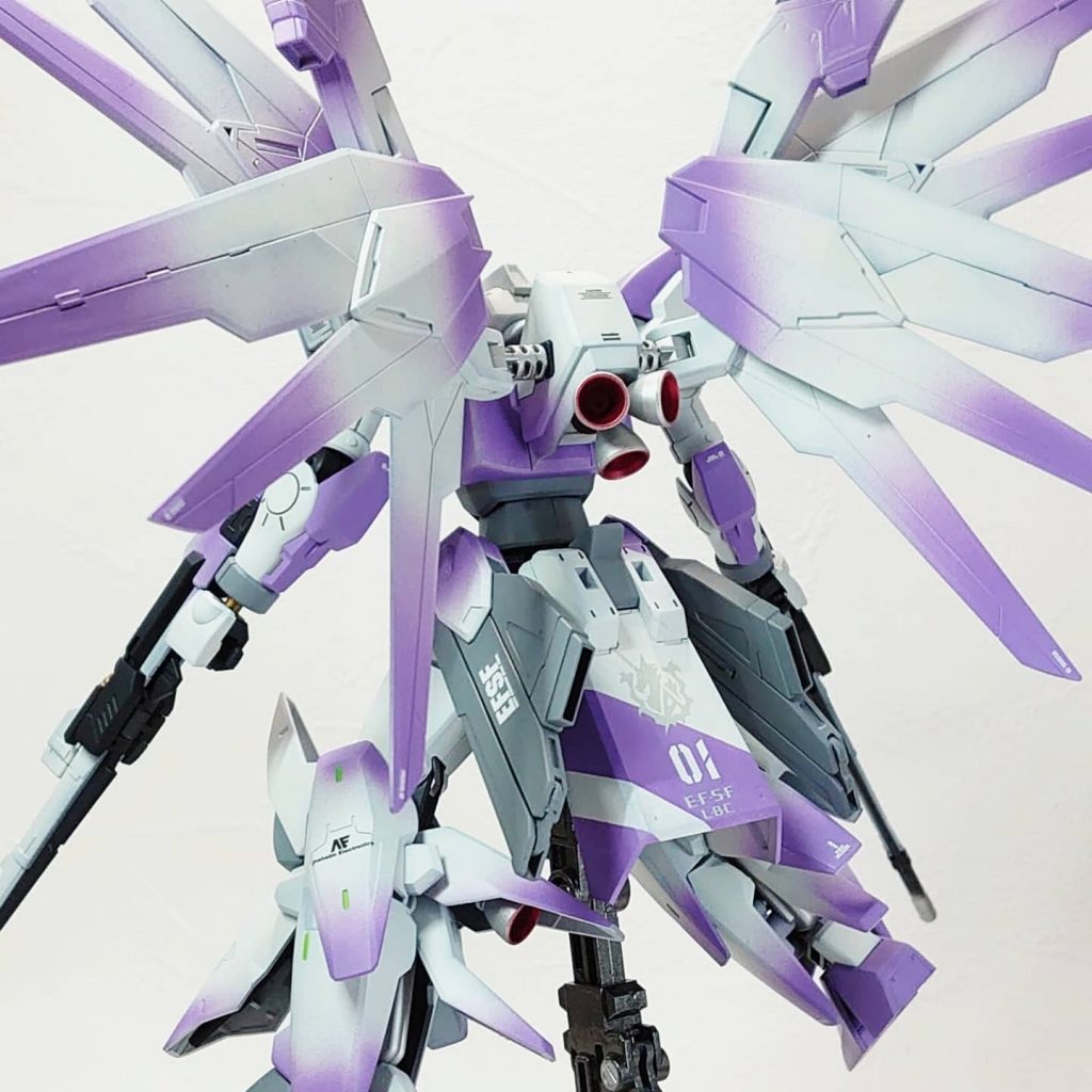 HGテルティウムフリーダム「Hi-νカラー」–3枚目/制作者：ゆうぷら