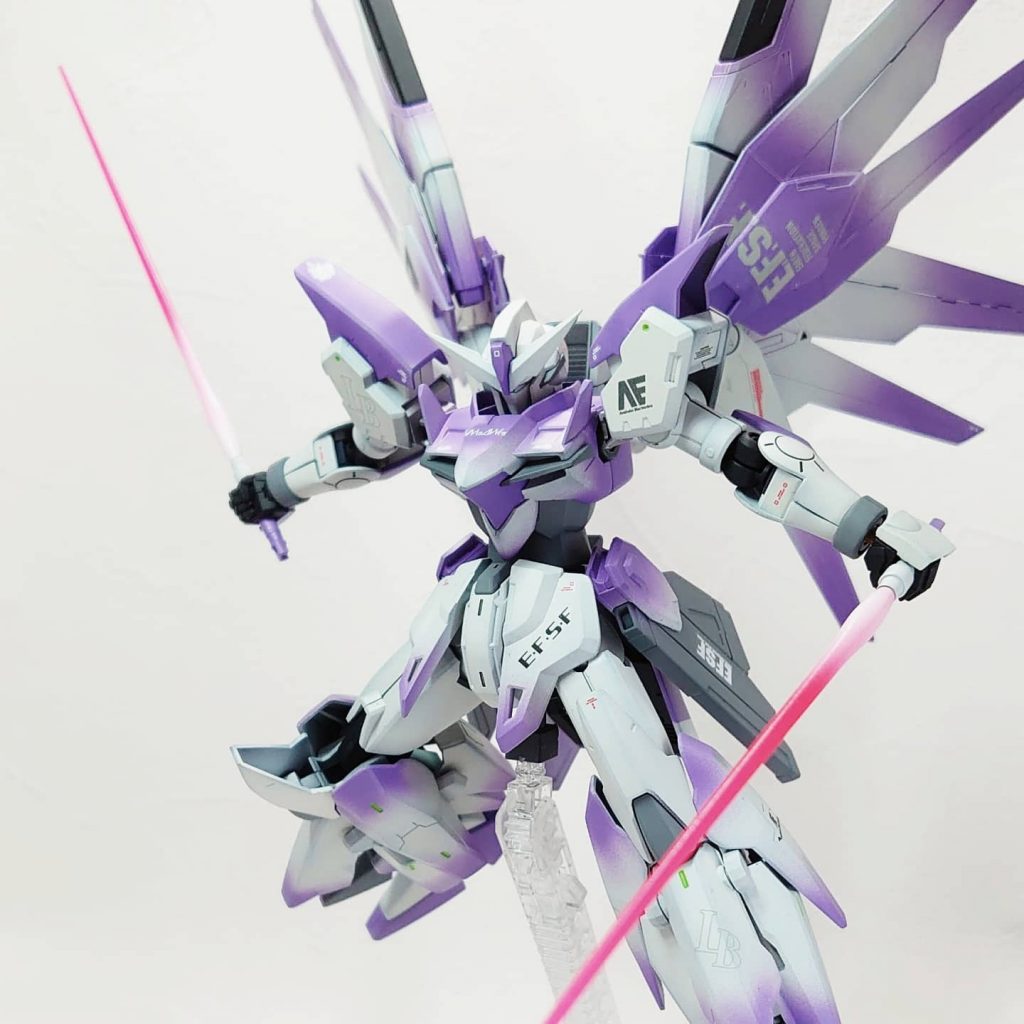 HGテルティウムフリーダム「Hi-νカラー」–4枚目/制作者：ゆうぷら