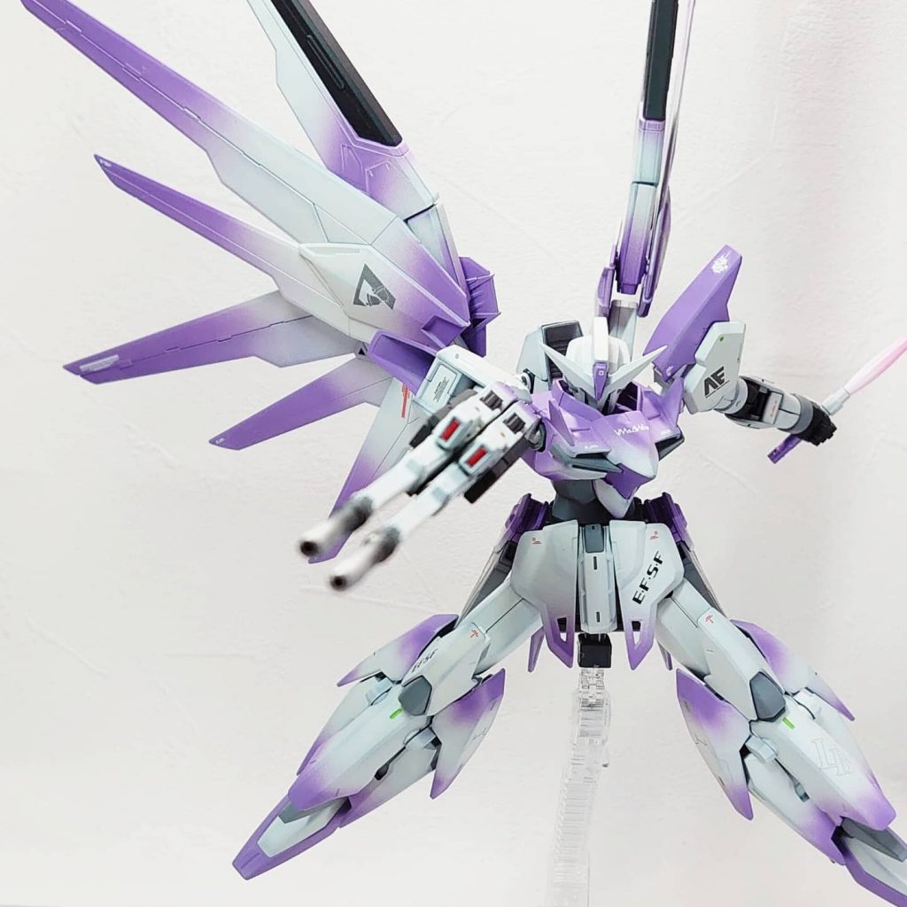 HGテルティウムフリーダム「Hi-νカラー」–5枚目/制作者：ゆうぷら