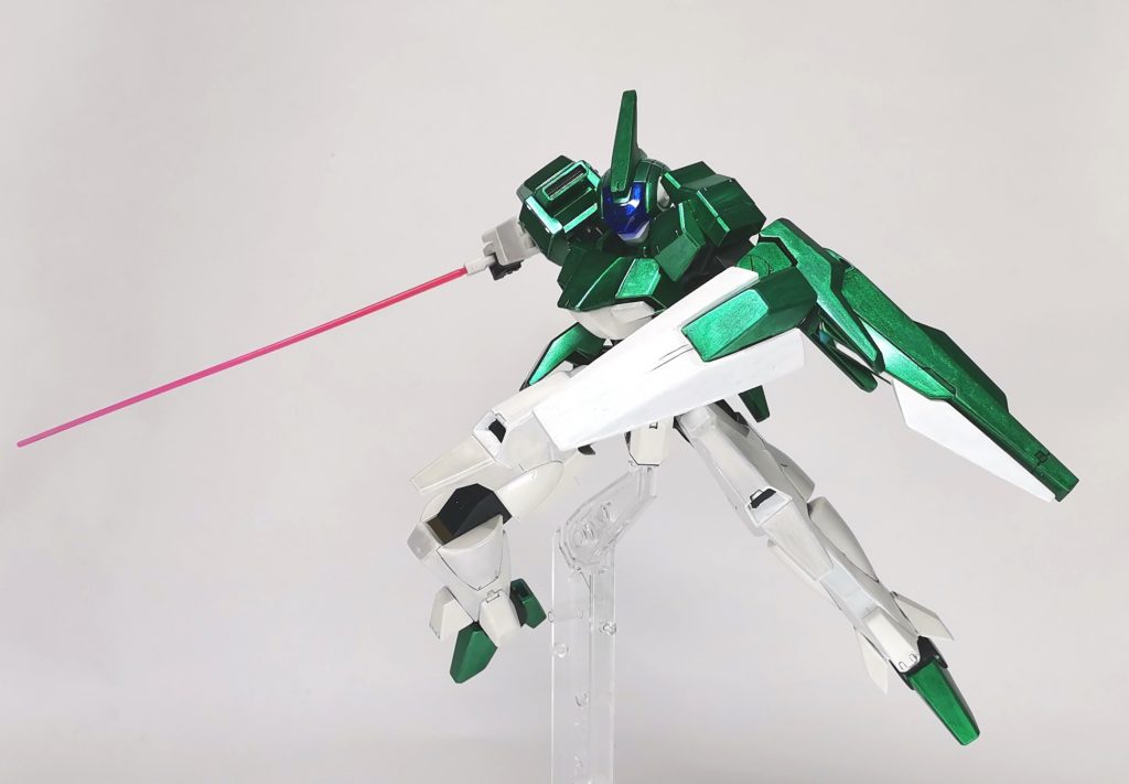 ビームサーベルを構えてこの写真めっちゃよく撮れているやつです!