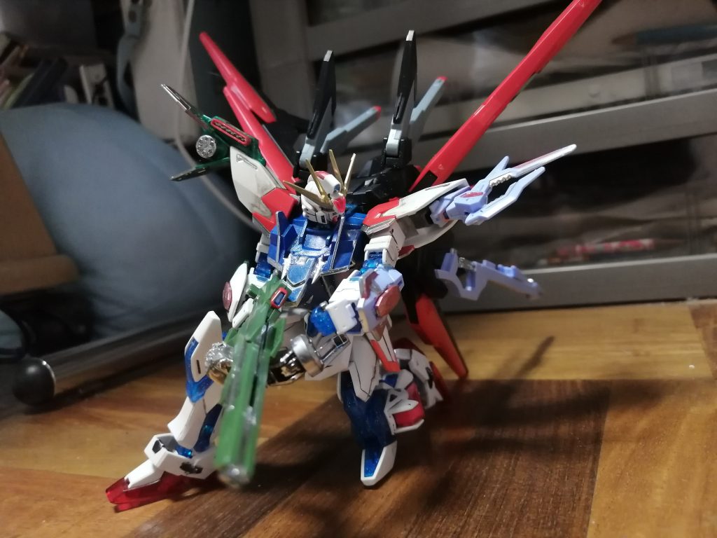 パーフェクトビルドストライクガンダム(RGシステム)追加塗装–2枚目/制作者：heater