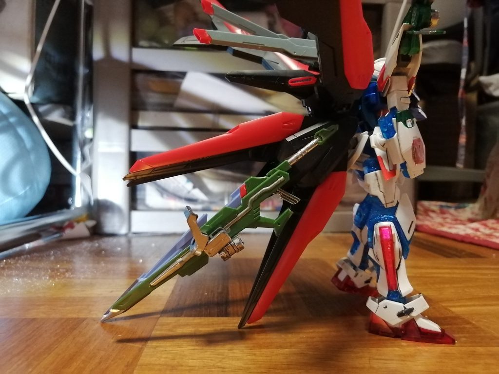 パーフェクトビルドストライクガンダム(RGシステム)追加塗装–3枚目/制作者：heater