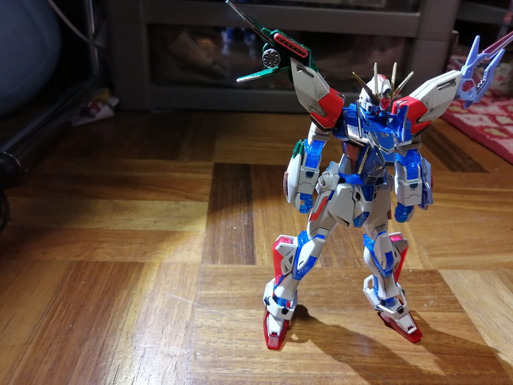 パーフェクトビルドストライクガンダム(RGシステム)追加塗装–4枚目/制作者：heater