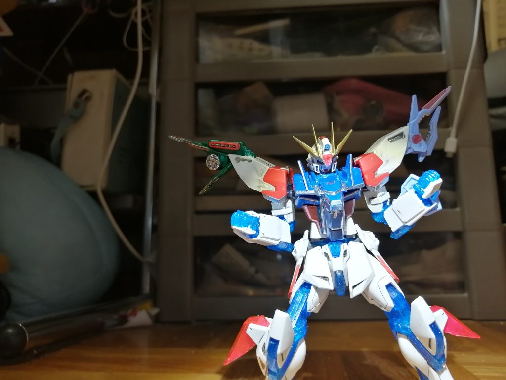 パーフェクトビルドストライクガンダム(RGシステム)追加塗装–5枚目/制作者：heater