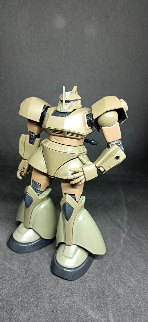 すべての水中装備をパージした状態。ザク・マリナーと同様にネオ・ジオンに運用された際に研究されるが、水中から敵基地へ上陸した際にデッドウェイトとなるそれら装備を排除する事で陸戦に対応するコンセプトを、後のゼー・ズールへ引き継がれる。