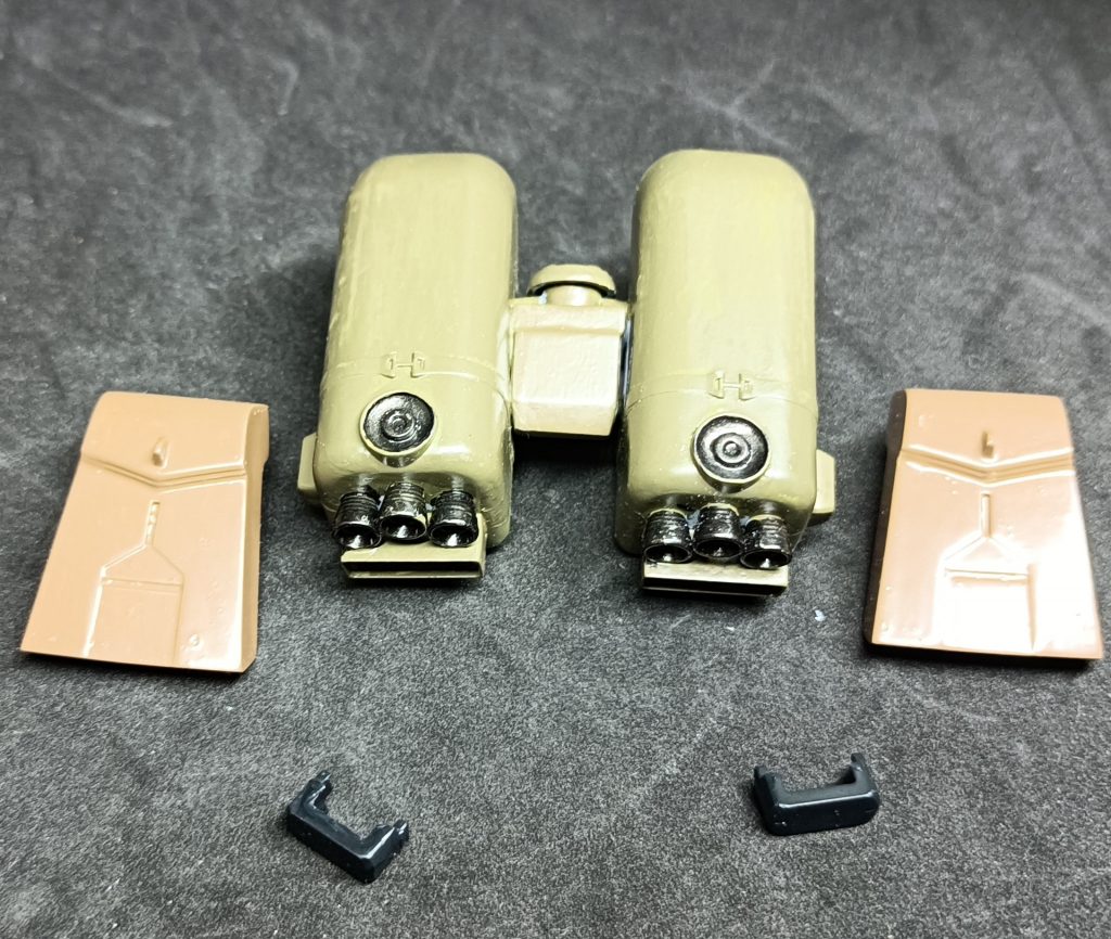 水中用装備で水中用バックパック、水中ジェットパックシールド、肩関節カバー