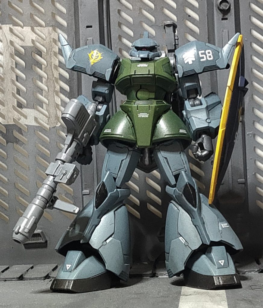 Gフレーム ゲルググ 全塗装–3枚目/制作者：tsuttii218