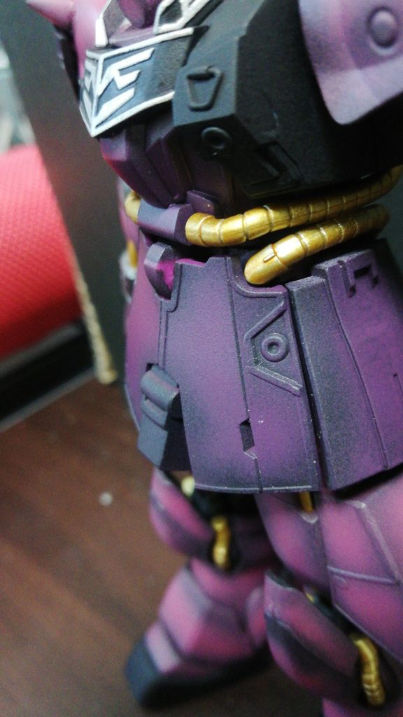 可動部はできるだけ分解して塗ろうw