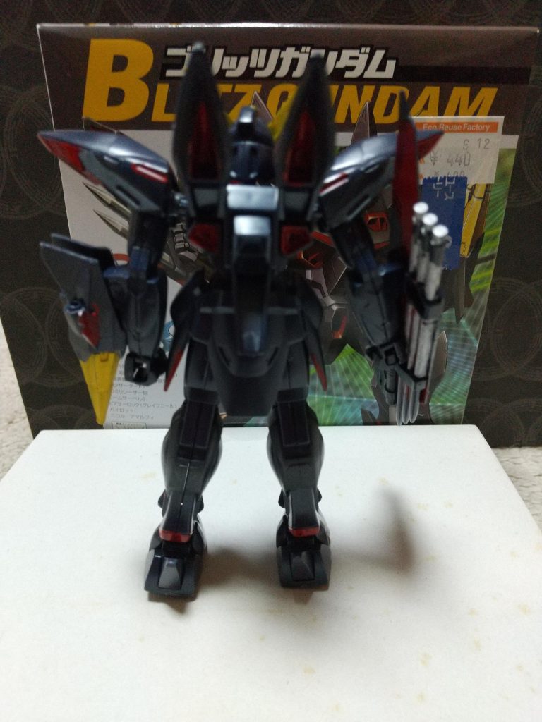 後ろですバックパックの下部分塗り忘れた…(^-^;