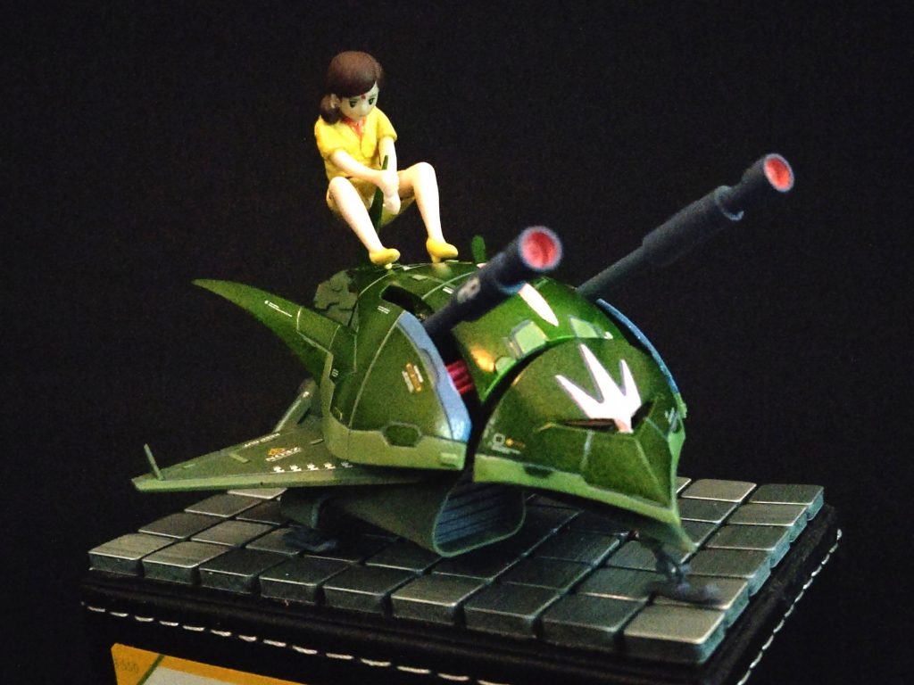 「わたし、次はここで操縦しますね。大佐のゲルググもここにいましたもんね。」