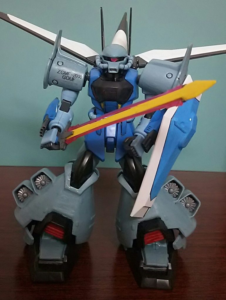 空戦特化タイプなのでトゲトゲした要素は取っ払っています